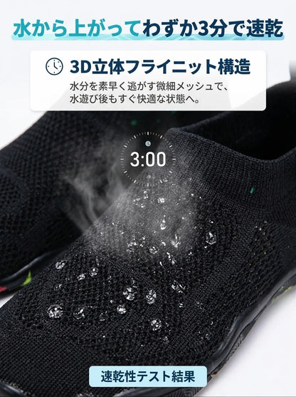 WaveGrip™ | 濡れても滑らない靴