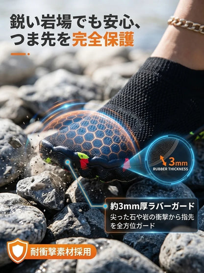 WaveGrip™ | 濡れても滑らない靴
